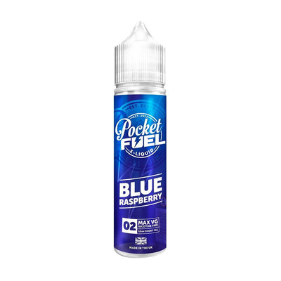 Blue Raspberry Shortfill E-liquid by Pocket Fuel 50ml - Mister Vape