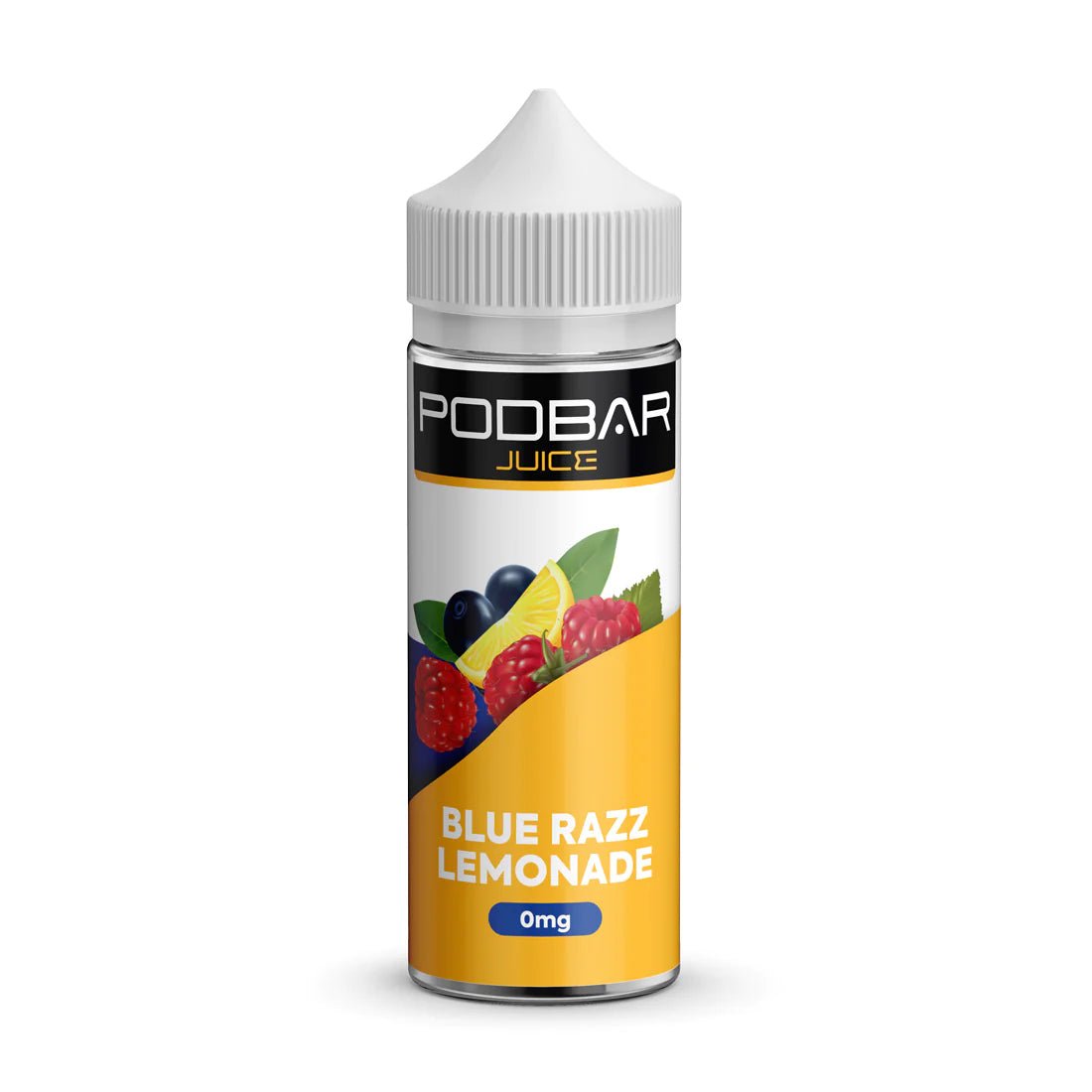 Blue Razz Lemonade Shortfill E-Liquid by Podbar Juice 100ml - Mister Vape