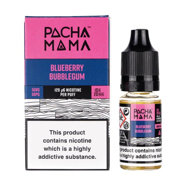 Blueberry Bubblegum 10ml Nic Salt E-Liquid by Pacha Mama - Mister Vape