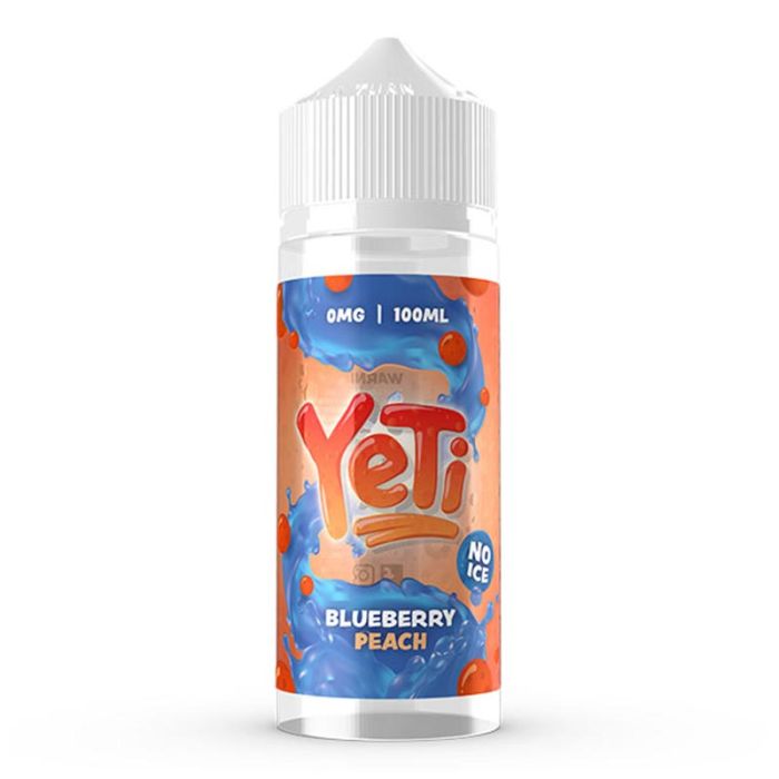 Blueberry Peach Shortfill E-Liquid by Yeti 100ml - Mister Vape