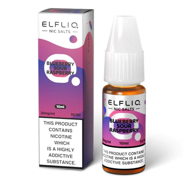 Blueberry Sour Raspberry 10ml E-Liquid by Elf Bar Elfliq - Mister Vape