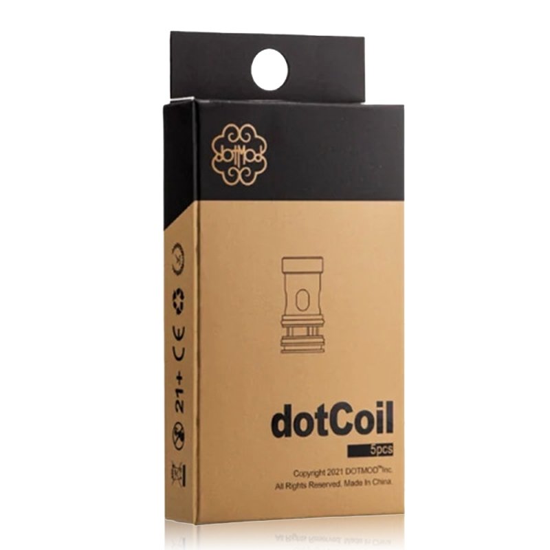 Dotmod DotAio V2.0 Replacement Coils 5 Pack - Mister Vape