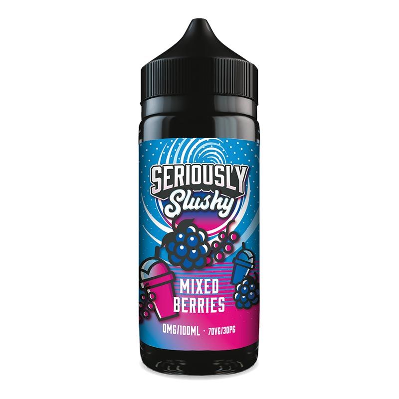 Mixed Berries Shortfill E-liquid by Doozy Seriously Slushy 100ml - Mister Vape