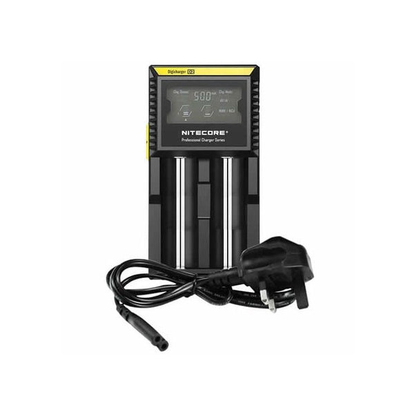 Nitecore D2 Battery Charger - Mister Vape