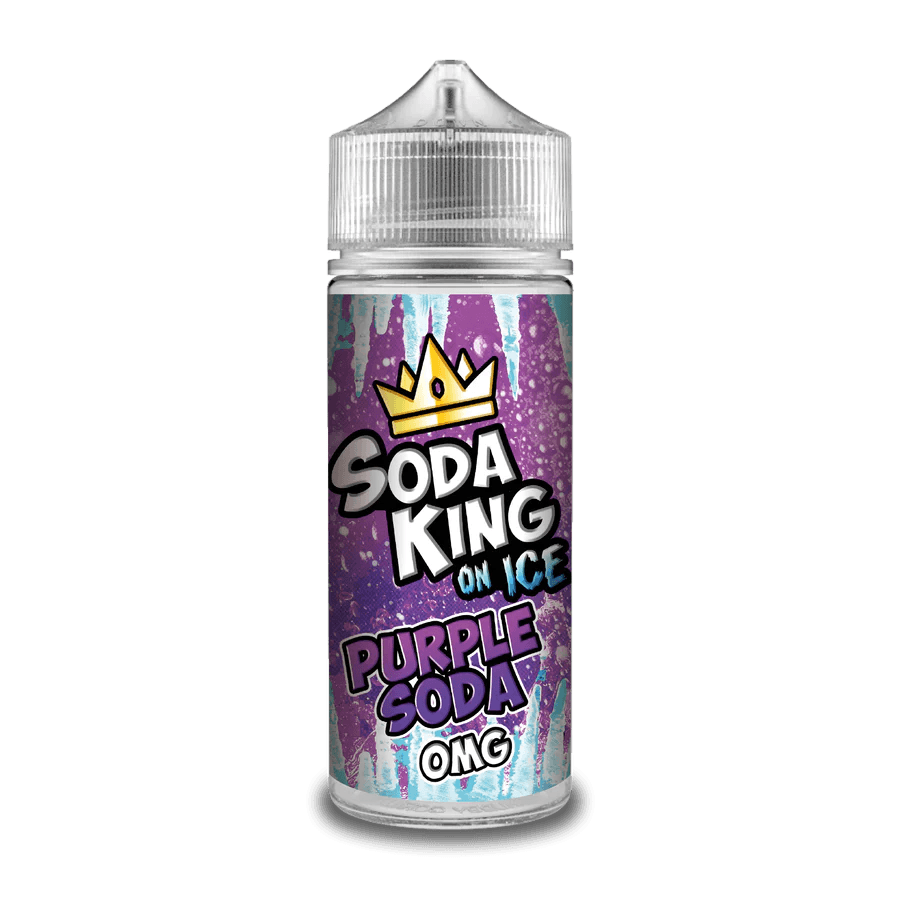 Purple Soda Shorfill E-Liquid by Soda King On Ice 100ml - Mister Vape