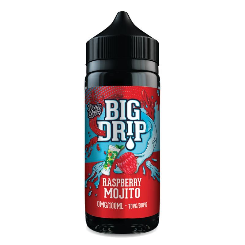 Raspberry Mojito Shortfill E-liquid by Doozy Big Drip 100ml - Mister Vape