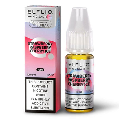 Strawberry Raspberry Cherry Ice 10ml E-Liquid by Elf Bar Elfliq - Mister Vape
