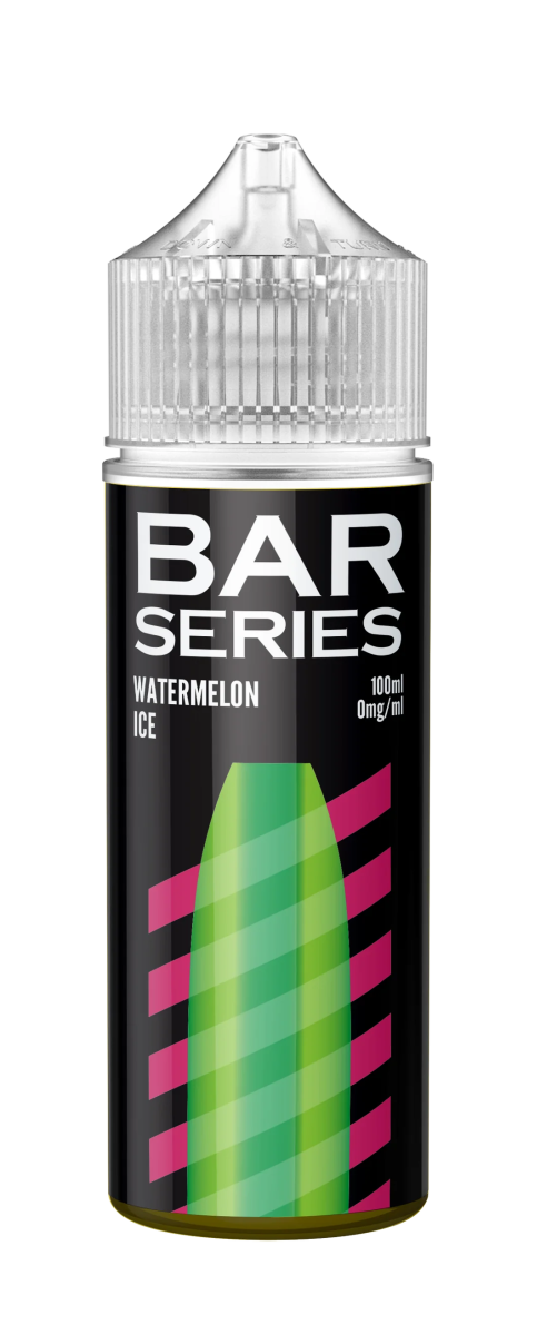 Watermelon Ice Shorfill E-Liquid by Bar Series 100ml - Mister Vape